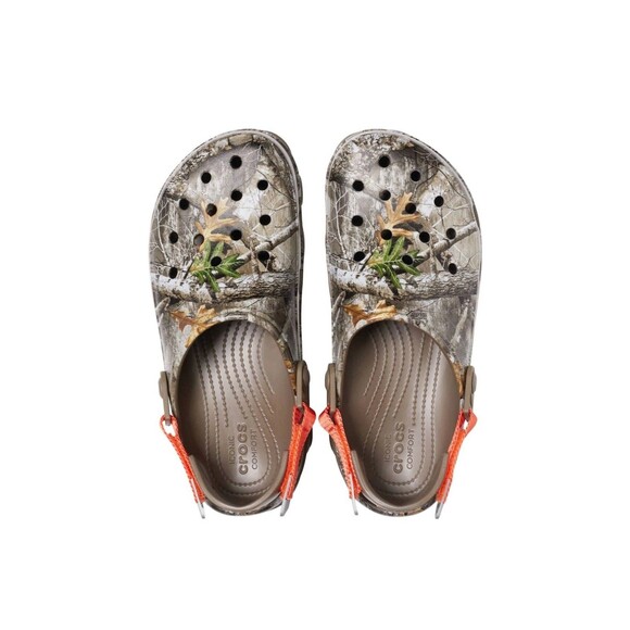 Crocs Adult Classic All-Terrain Realtree Edge Adjustable Camo Clogs- M8/W10- New main image 4